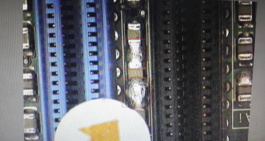 波峰焊后SMT电容连锡 - 51SMT-SMT资源协同平台